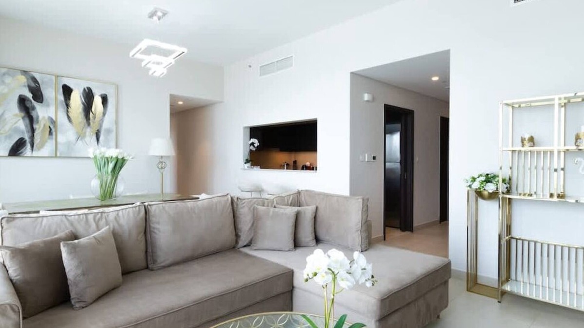 Bur Dubai Apartment | 3BR Plus Maid Burj Khalifa View and Dubai Mall Access
