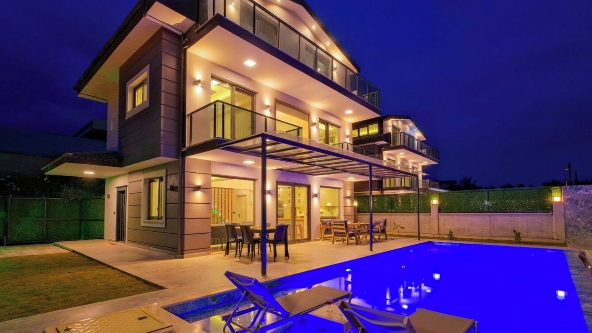 Fethiye Villa | 4+1 Villa suitable for large families and groups of friends/VILLA-14262n
