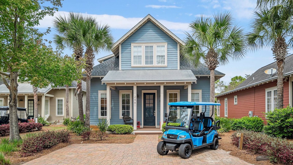 Sandestin Cottage | 4 Bd Bungalo at Sandestin, Golf Cart Included