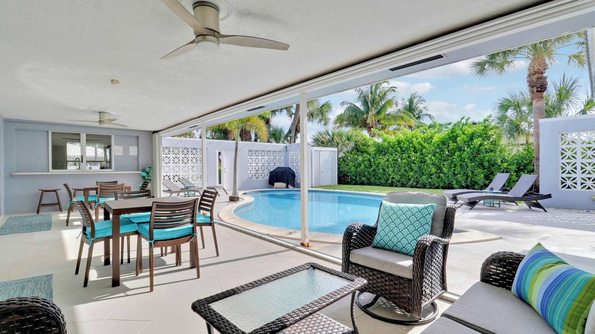 Singer Island House | 4 Bedroom Pool Home - Walk to the Beach!