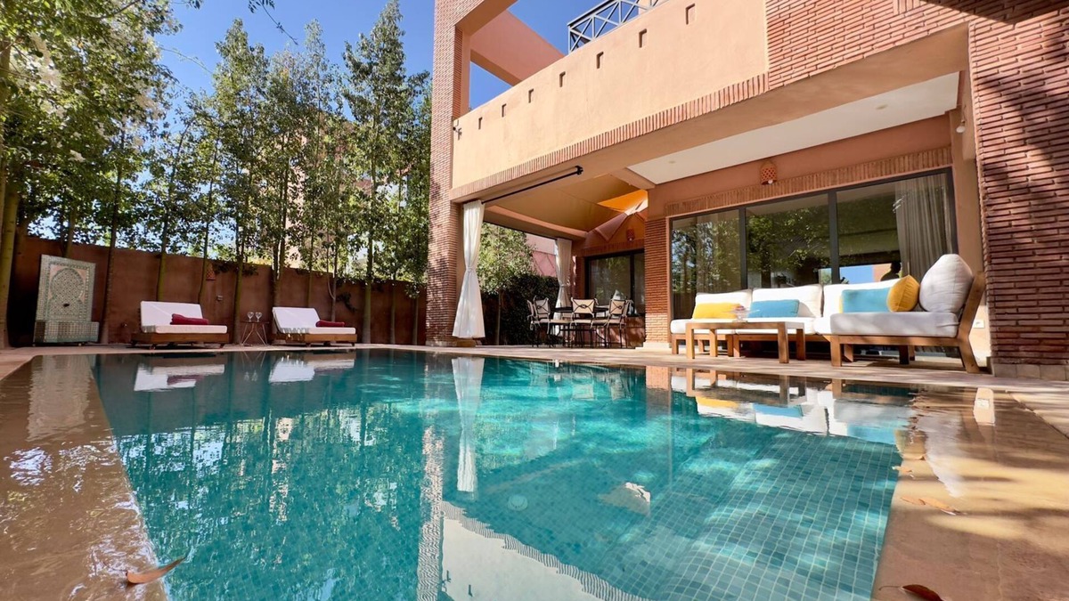 Annakhil Villa | 4-bedroom villa in charming Marrakesh with AC