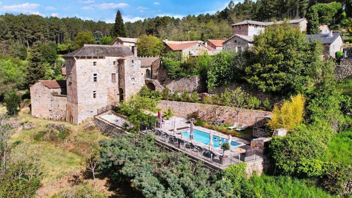 Chambonas House | 4**** Cottage - Heated swimming pool with panoramic view