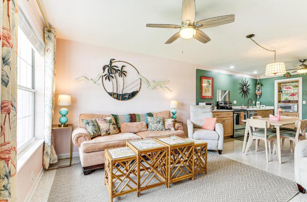 Stuart House | 4 Mi to Beaches Vibrant Stuart Villa with Patio!