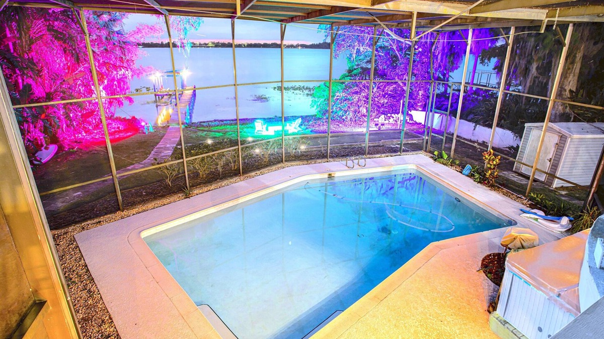 Southwest Orlando House | 4 Rooms, Lake, Pool, Hottub, Puttputt