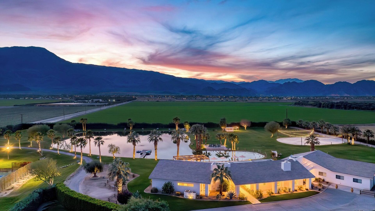 Palm Springs Villa | 40-Acre Estate, Priv Lake, Tennis, Golf Green, Soccer | Buena Vista by AvantStay