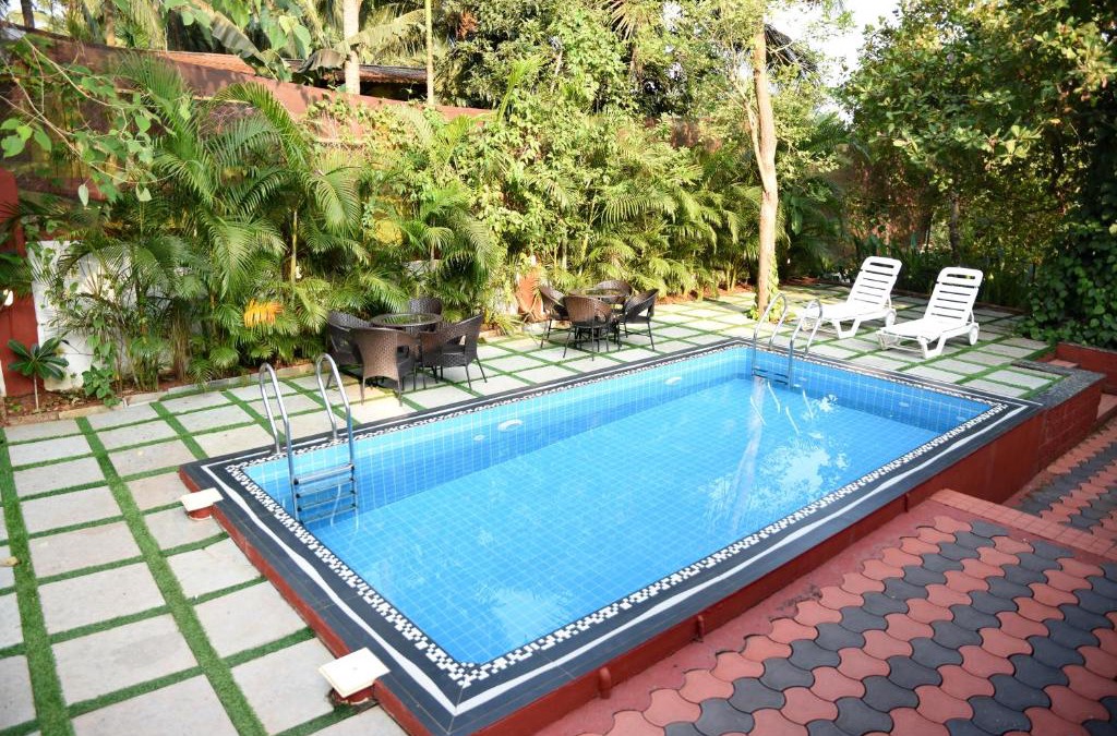 Moira Villa | 4BHK Private Pool villa in North Goa with Kayaking nearby!