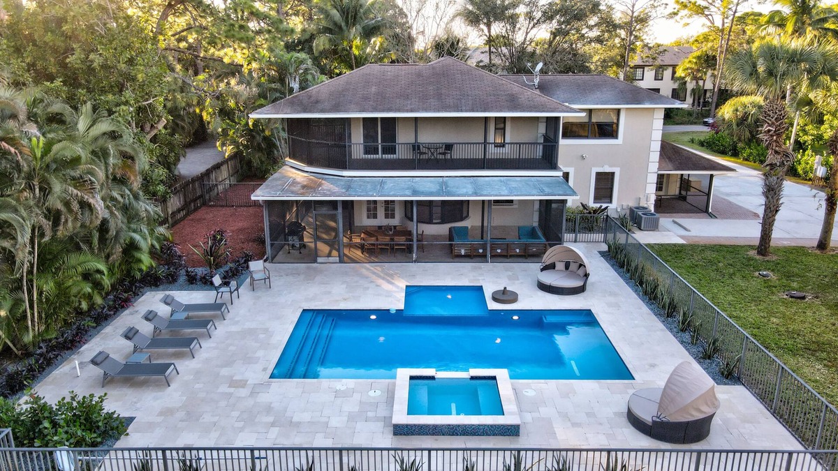 Delray Beach House | 4BR 2BA Home with Heated Pool and Hot tub