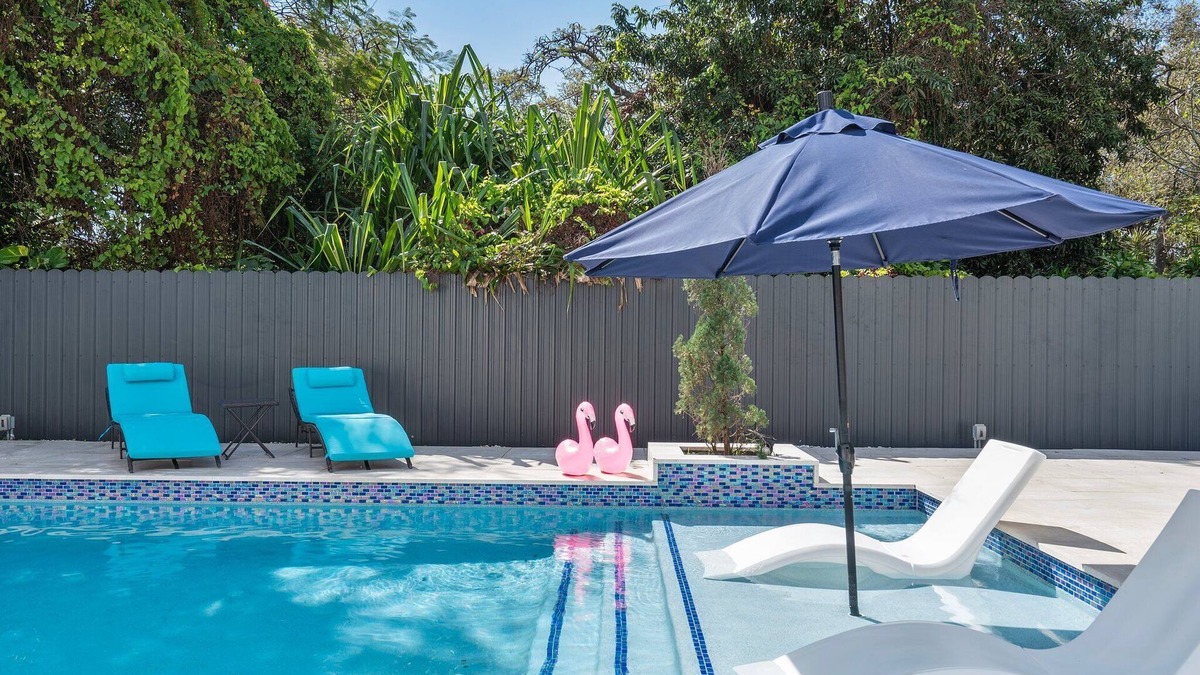 North Miami House | 4BR Oasis w/heated pool & arcade! Pet friendly, groups, couples & families!