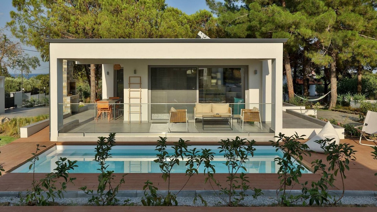 Litochoro Villa | 4rosesvillas - Green Rose Villa