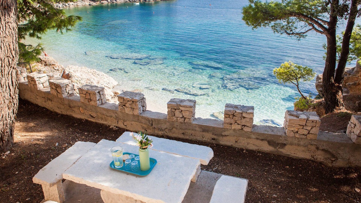 Orebic Villa | 5 bedroom Beach Front villa on Peljesac. Stunning beach.1st ROW. AMERICAN OWNER