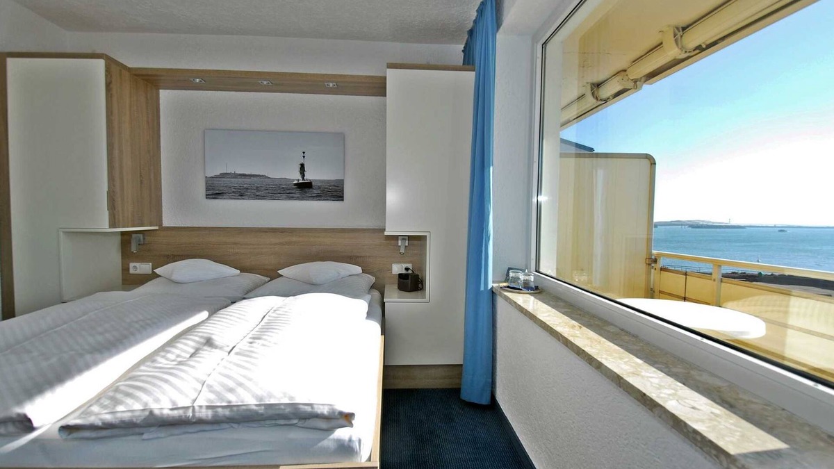 Helgoland House | 5. Doppelzimmer Seeseite/balkon - Hotel Quisisana