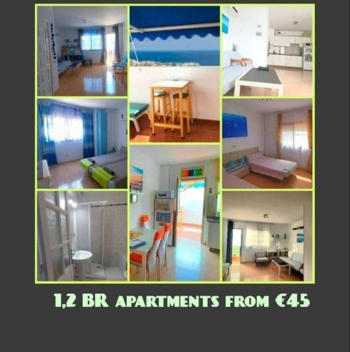 El Tablero Apartment | 5 minutes close by Playa del Inglés-1&2BR aptm with view & private terrace for 2 persons