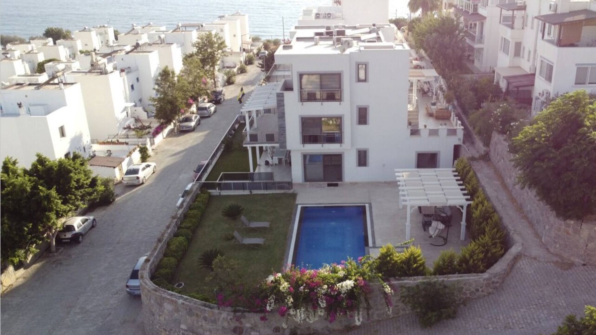 Dagbelen Villa | 5 minutes from the beach, with swimming pool, garden, panoramic views of the sea and the island of Kos