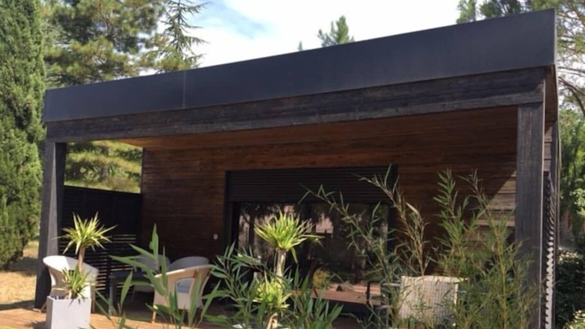 Bedarieux House | 5 Nice spacious chalet 2/3 p quiet - air conditioning swimming pool
