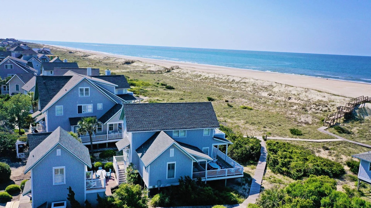 Flora's Bluff House | 5% Off Spring Deal! Oceanfront, Private Beach Access, Killegray Ridge,Shoals&BHI Club/Golf, Crofter