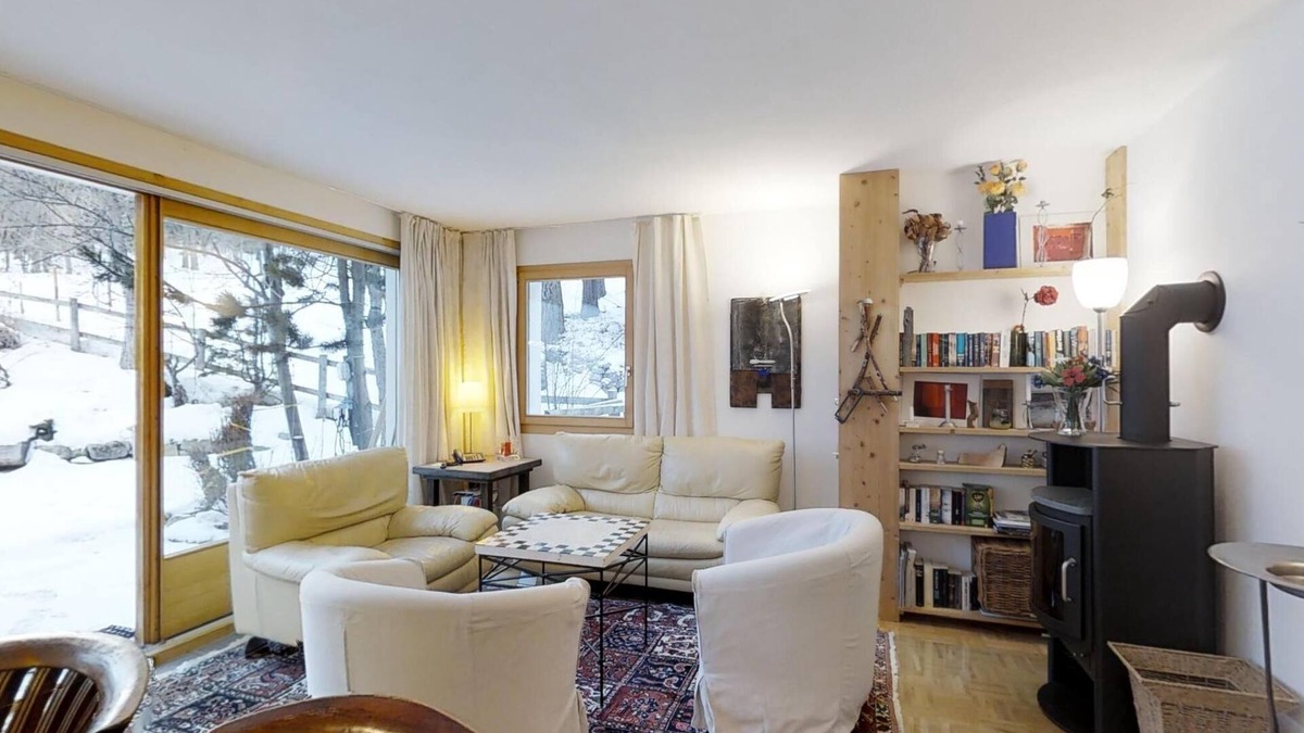Pontresina Apartment | 5-roomed end of terrace house, ca.