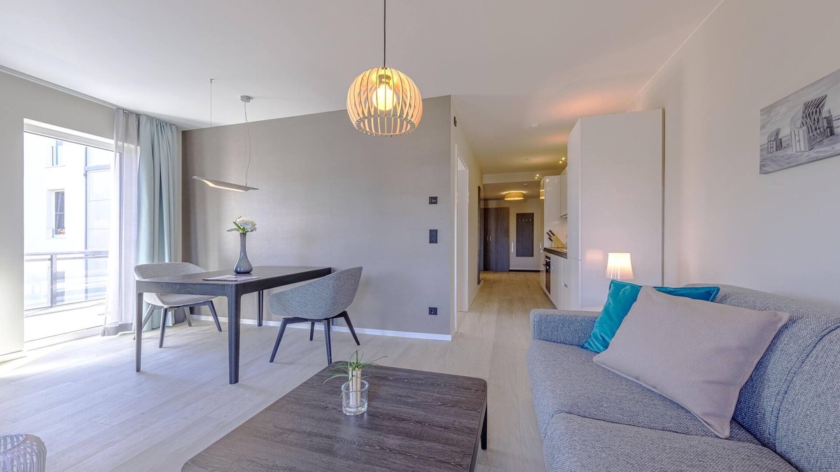 Ostseebad Wustrow Apartment | 5-star vacation apartment Große Strandperle between the Baltic Sea and the Bodden