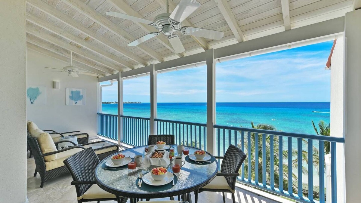 Oistins Condo | #502 Oceanview beachfront Maxwell Beach Villas