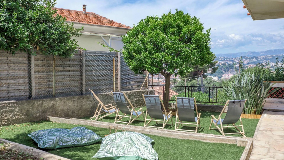 Saint-Roch Villa | #54 Villa Castel Charming 4-bedroom villa with WiFi and AC in lovely Nice