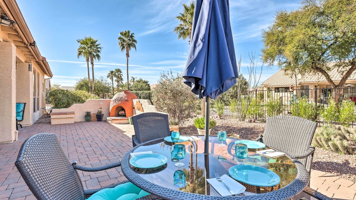 Oakwood House | 55+ Sun Lakes Casa w/Patio & Pool Access