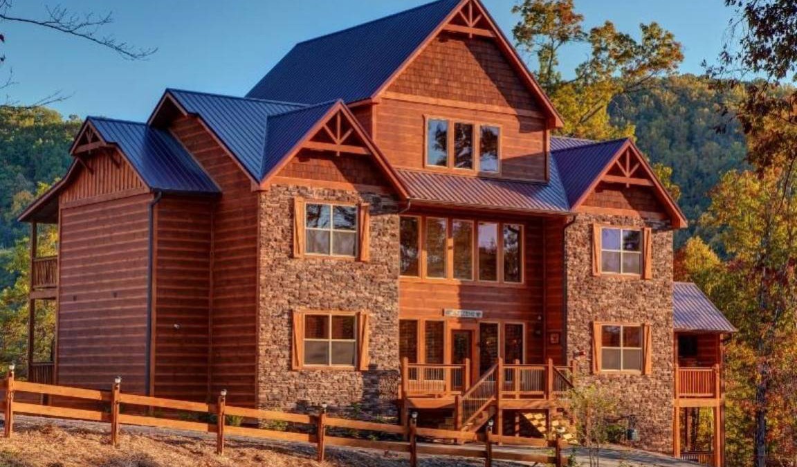 Pigeon Forge Cabin | 557 m² Cabin ∙ 12 bedrooms ∙ 50 guests
