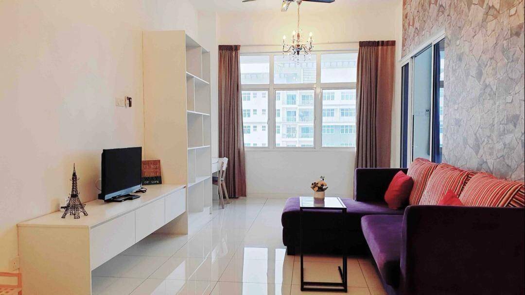 Bandar Puchong Jaya Apartment | 59 m² Apartment ∙ 1 bedroom ∙ 3 guests