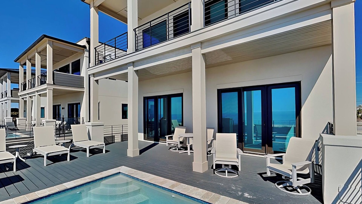 Ono Island House | 5BD/5BA New Luxury Gulf-Front Home w. Private Pool and Beach Access