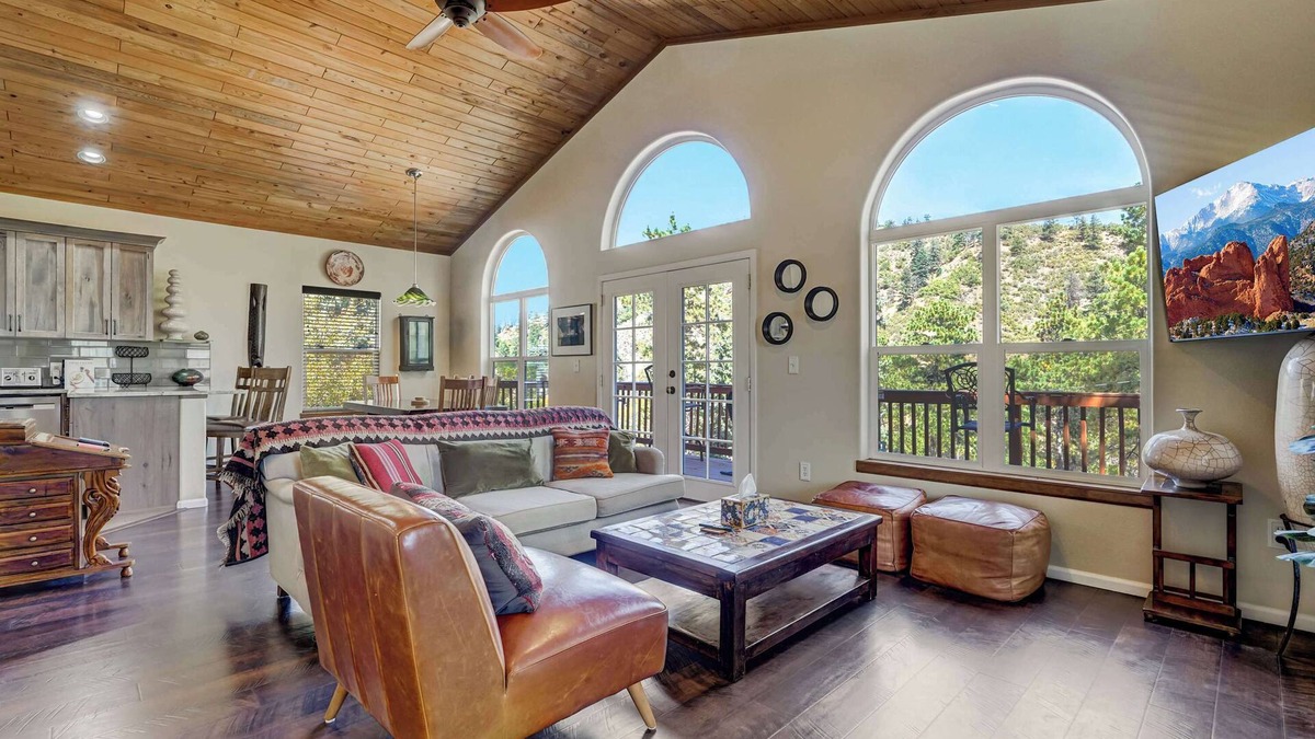 Cascade-Chipita Park House | 5BD – Large Yard & Firepit | Escape to the Mtns!