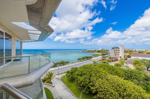Oranjestad Apartment | 5Bph-Coral15 - Oceanfront Exclusive Penthouse With Stunning Views And Private Pool Home-Theater Included