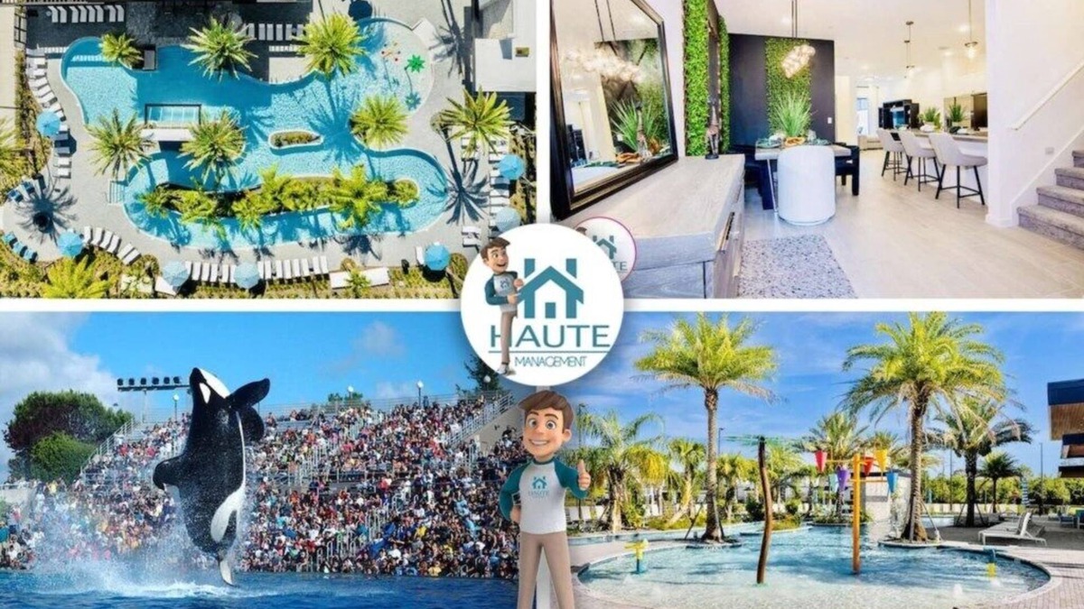 Mariner's VIllage House | “5BR/5BA Townhome w/Screened Pool & Aquarius Club – Near SeaWorld”