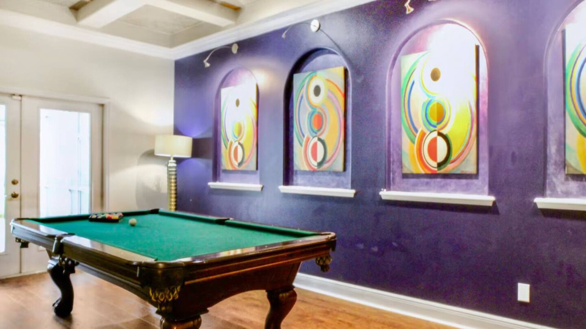 Brandon House | 5BR Heated Pool Home in Brandon - Pool Table