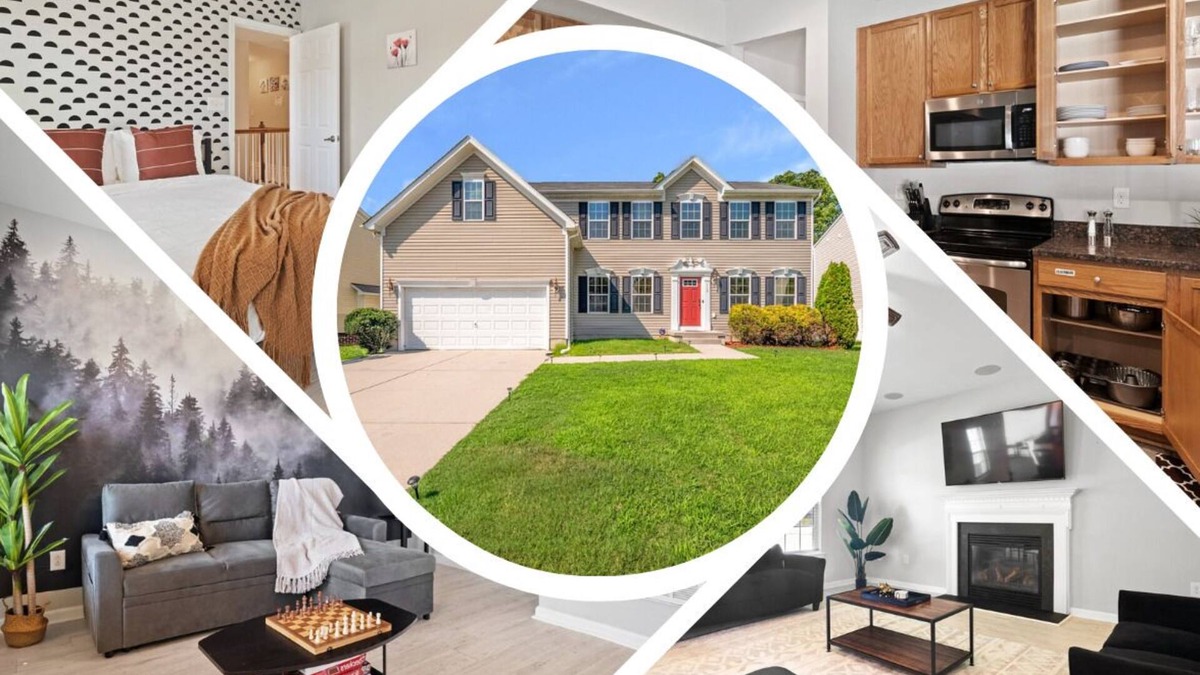 Central Newport News House | 5BR home near BuschGardens & CNU/Pool Table