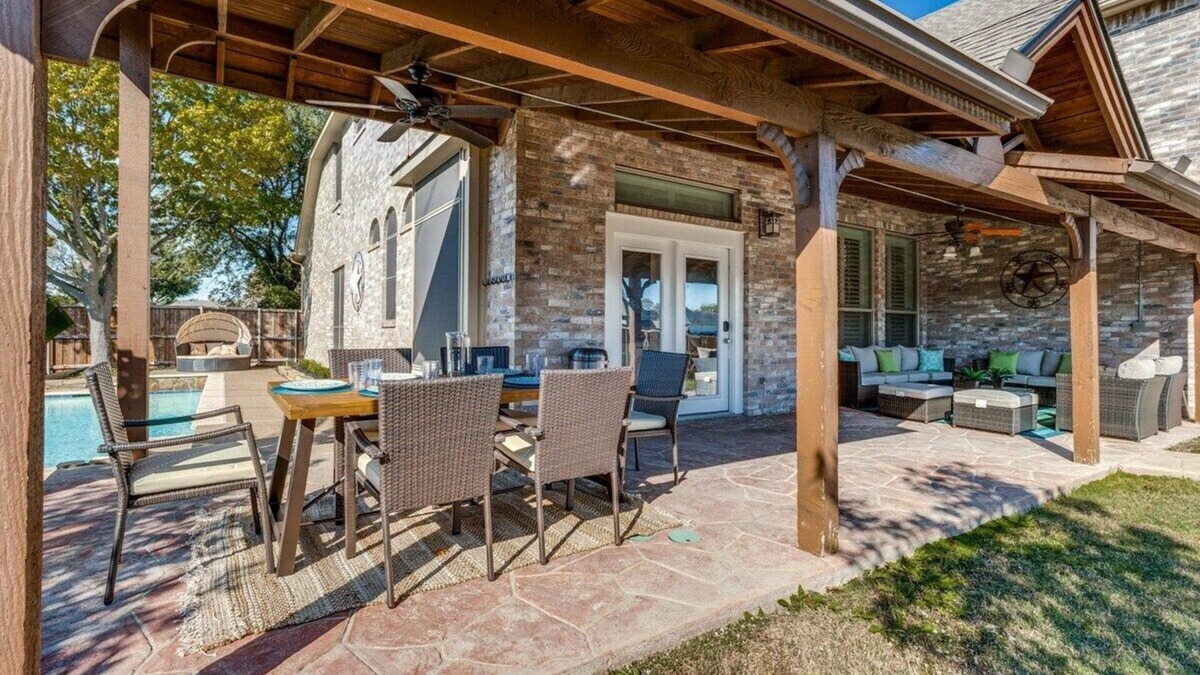 Rowlett Villa | 5Br Lux! Pool, Games & Theater