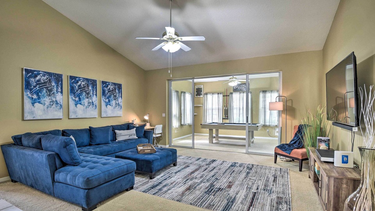 Indian Trails House | 6 Mi to Waterfront Park: Private Palm Coast Escape