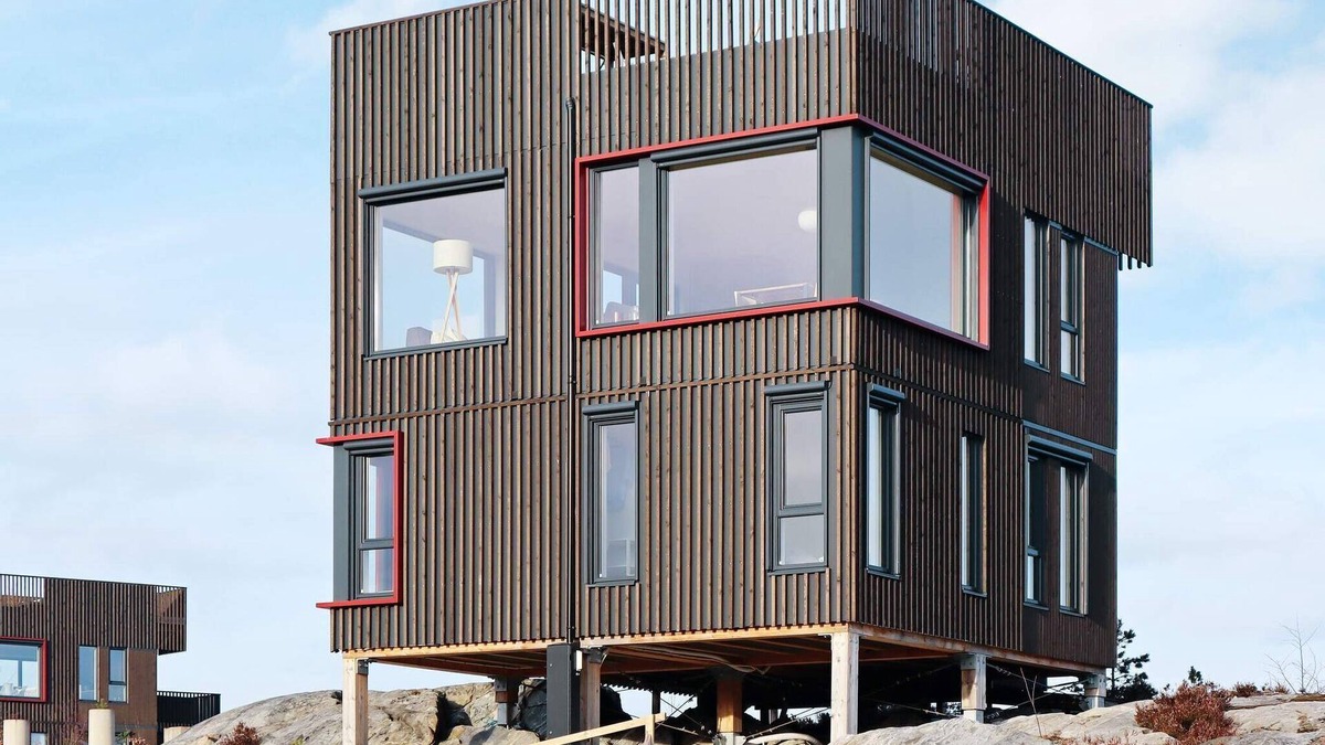 Risor House | 6 person holiday home in Søndeled