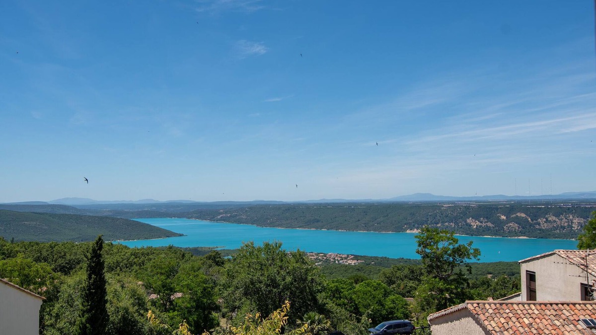 Aiguines Apartment | 6 St Baume Studio vue lac Sainte Croix