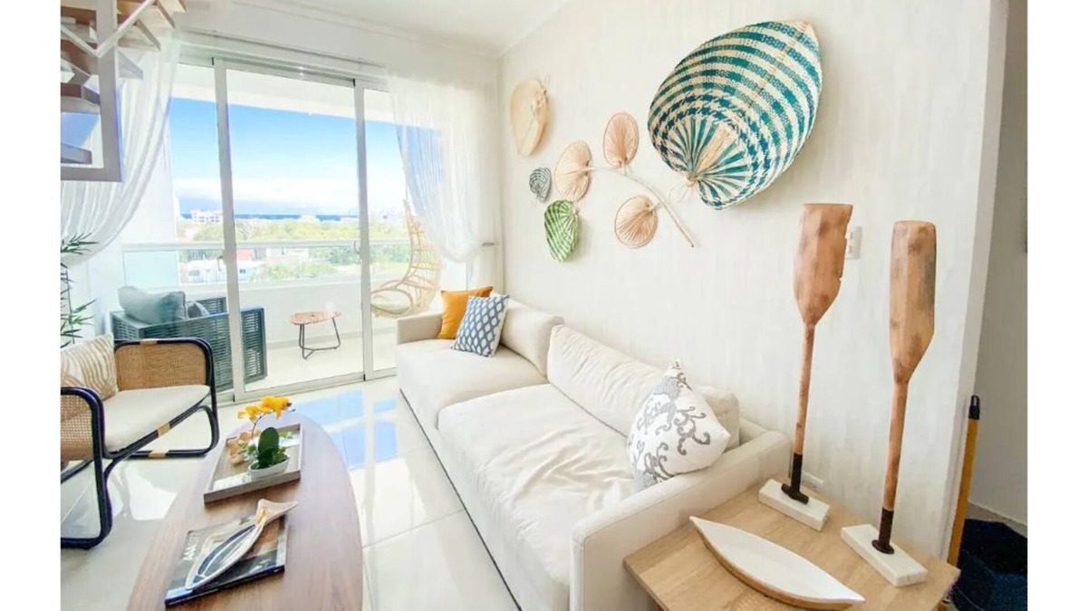 Juan Dolio - El Pueblo Apartment | 601B Penthouse Ocean View with 3BR and private terrace in Juan Dolio