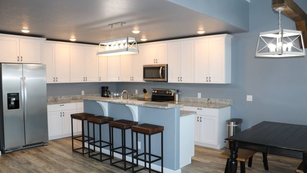 Glendo House | 7 bedroom home with great views of Glendo Reservoir and Laramie Peak.
