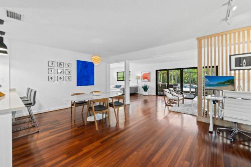 Poinsettia Heights House | 7 Minutes to Beach Saltwater Pool Open Floor Plan