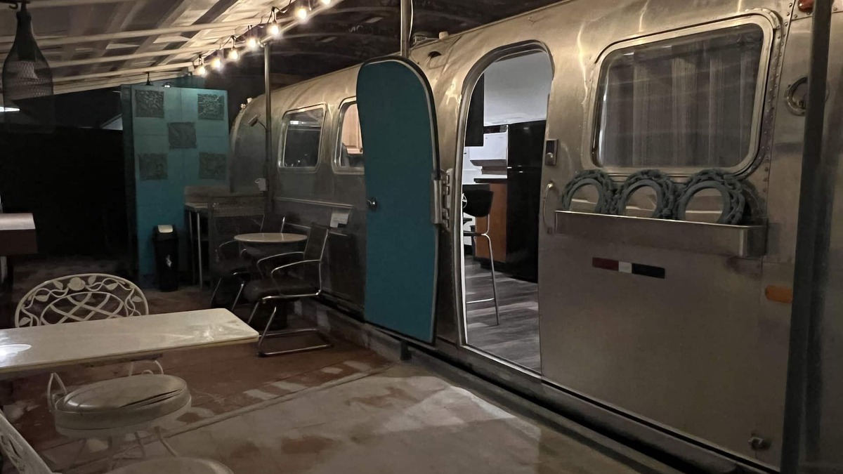 Booker T. Washington House | 70’s Air Stream Trailer