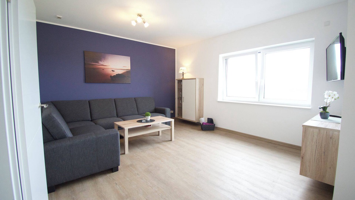 Norddeich Apartment | 71 m² Fewo, 4 Personen , 1 Schlafzimmer, Wohnschlafzimmer