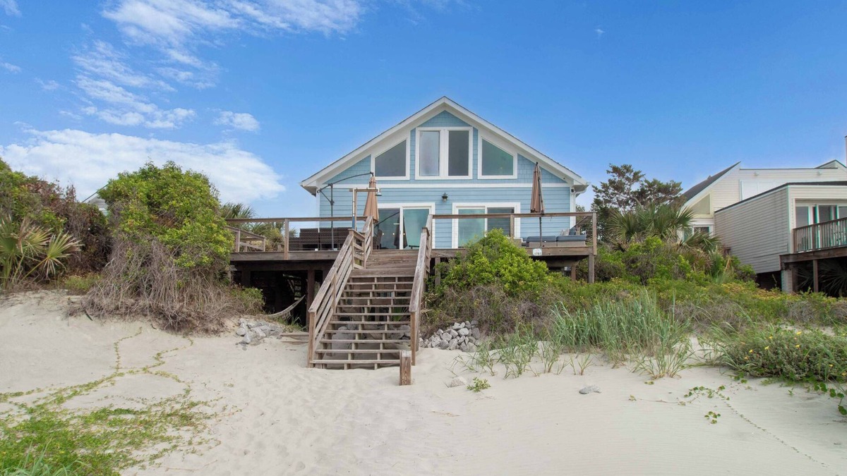 Folly Beach House | 7BR 5BA/Oceanfront Luxury!~Oceanfront Nest