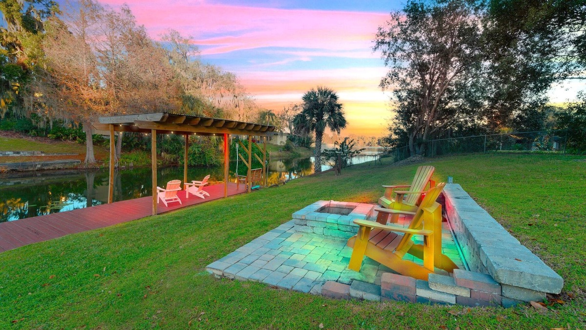 Edgewood Villa | 7BR Lakefront Duplex w/Pool, Sauna & Hot Tub!