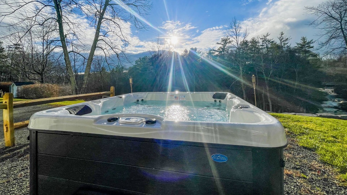 Ellenville Other | 8 Bedroom- 1880 Farmhouse w/ Hot Tub on a stream, sleeps 24 , 6 acres