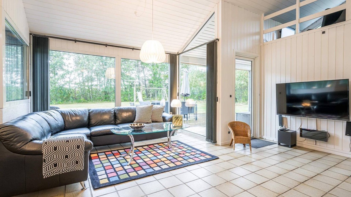 Houstrup House | 8 person holiday home in Nørre Nebel