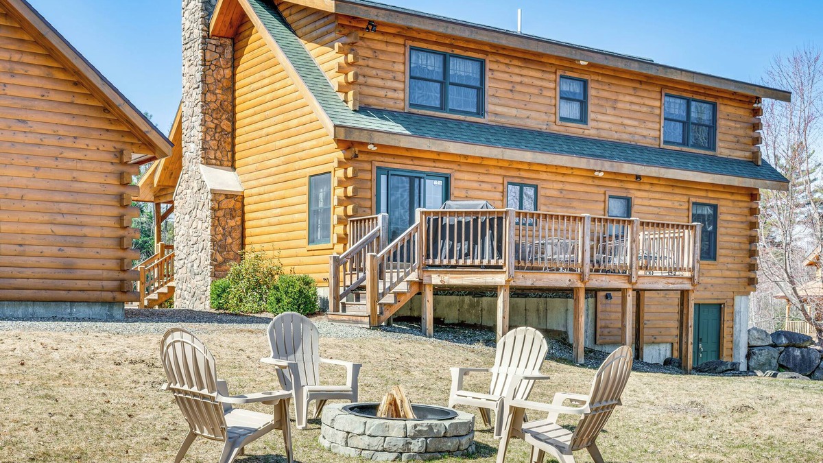Carroll Cabin | 9 Mi to Bretton Woods: Carroll Log Cabin w/Deck