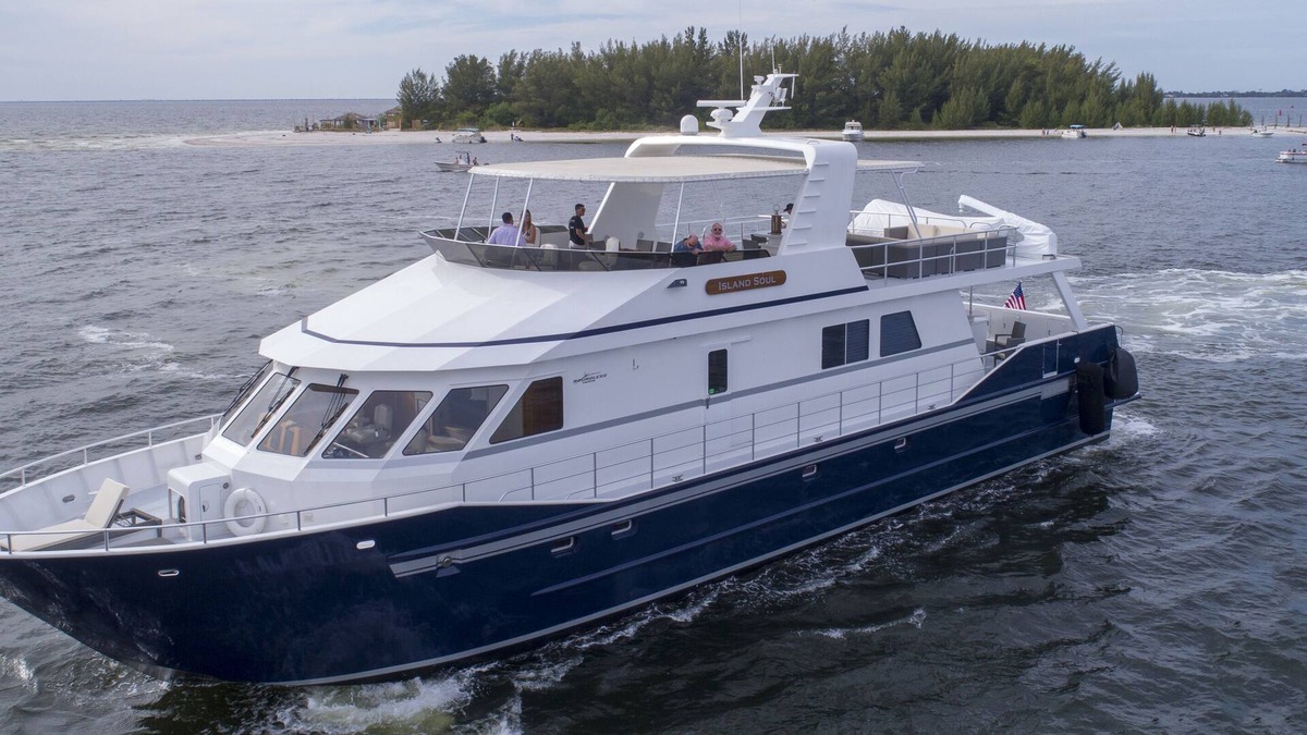 Sun Bay South Boat Rental | 90' custom built luxurious yacht Tampa Bay Florida