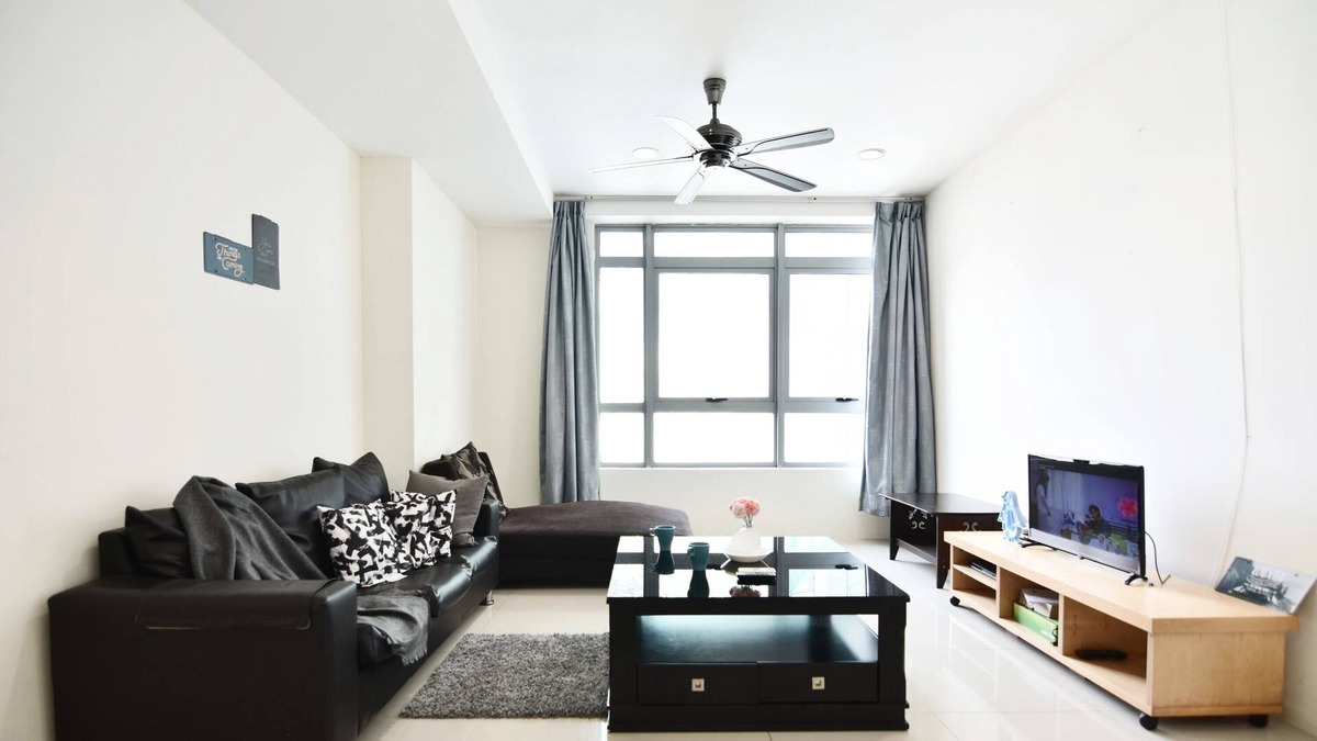 Pudu Apartment | A Cozy & Stylish High-Floor, 4BR Apt FREE Parking