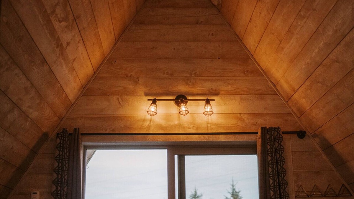 Emigrant Cabin | A-Frame 1 @ TINY TOWN CAMPGROUND- Boutique Camping