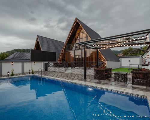 Gabala Villa | A-Frame by East West in Gabala, Azerbaijan
